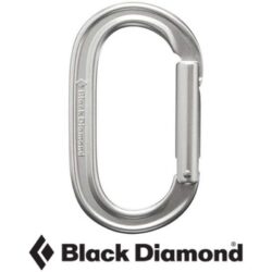Oval Keylock Carabiner Silver
